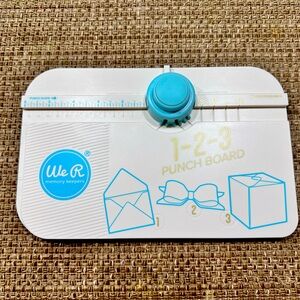 We R Memory keepers 1 2 3 punch board